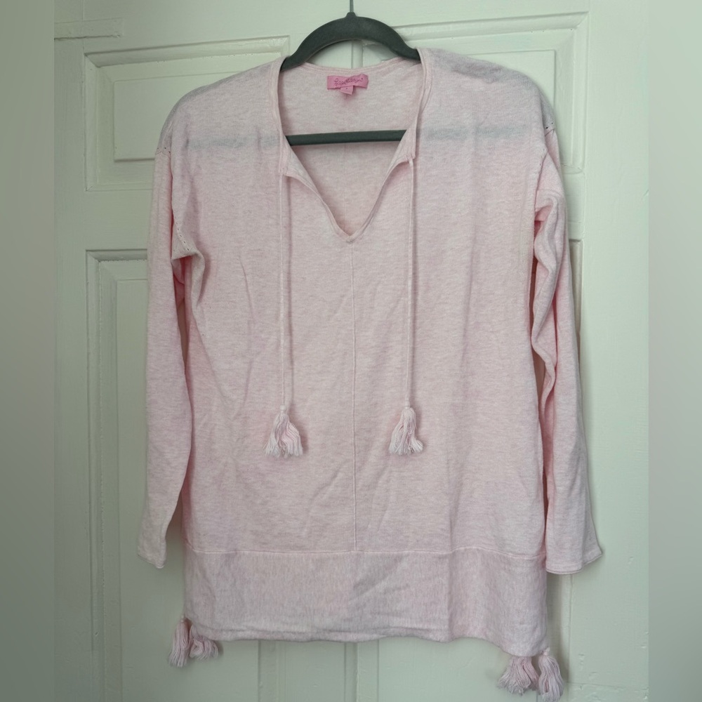 Lilly Pulitzer Sweater with Tassels